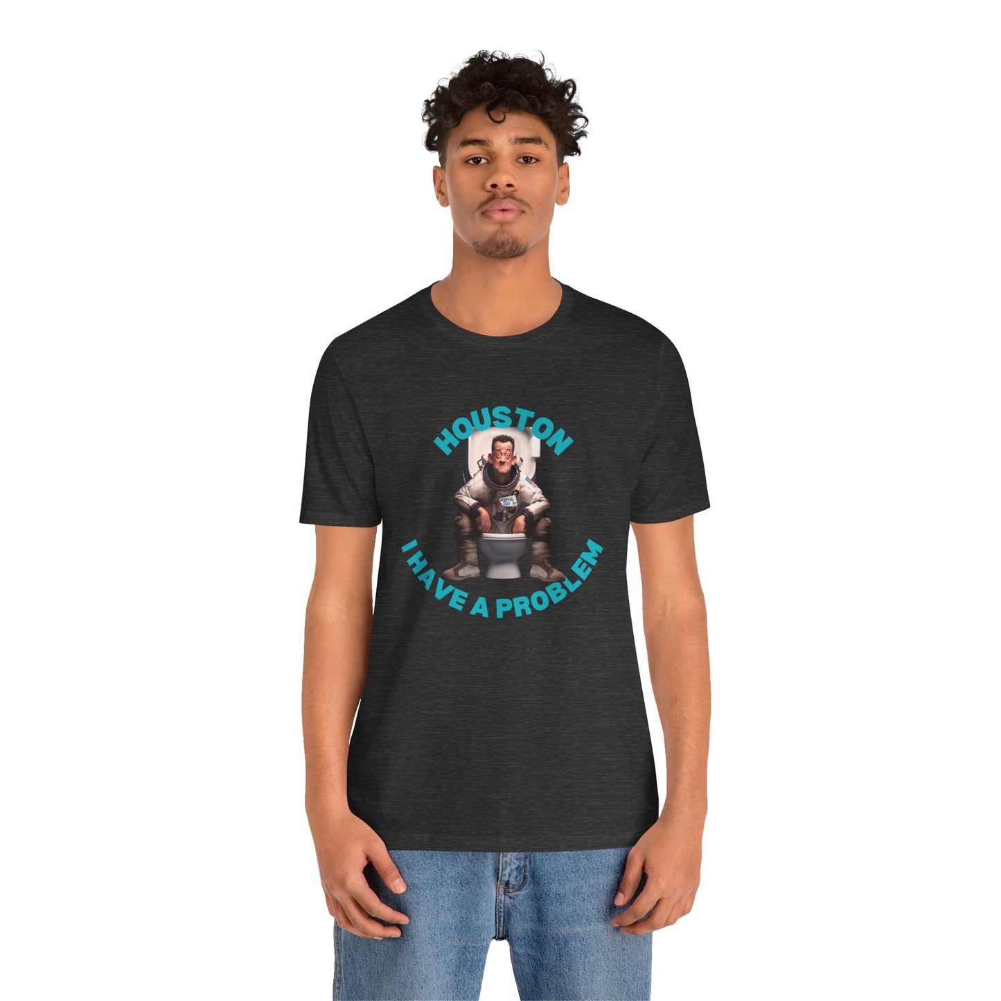 Funny Apollo Astronaut Unisex Tee - Houston, I Have a Problem