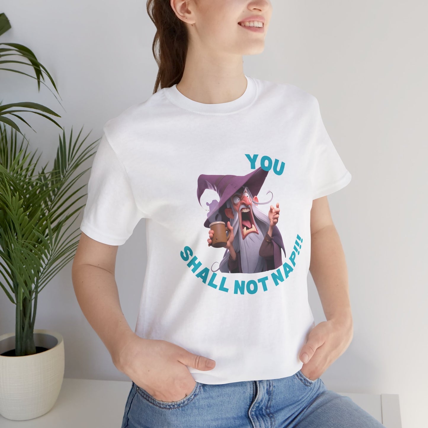 Funny Gandlf Unisex Tee - You Shall Not Nap