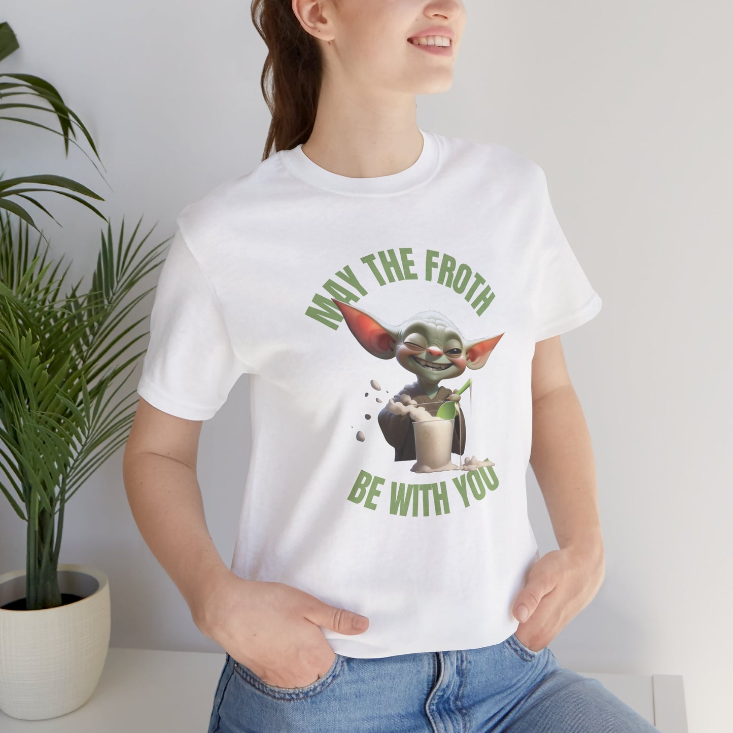 Funny Yod Tee - May The Froth Be With You